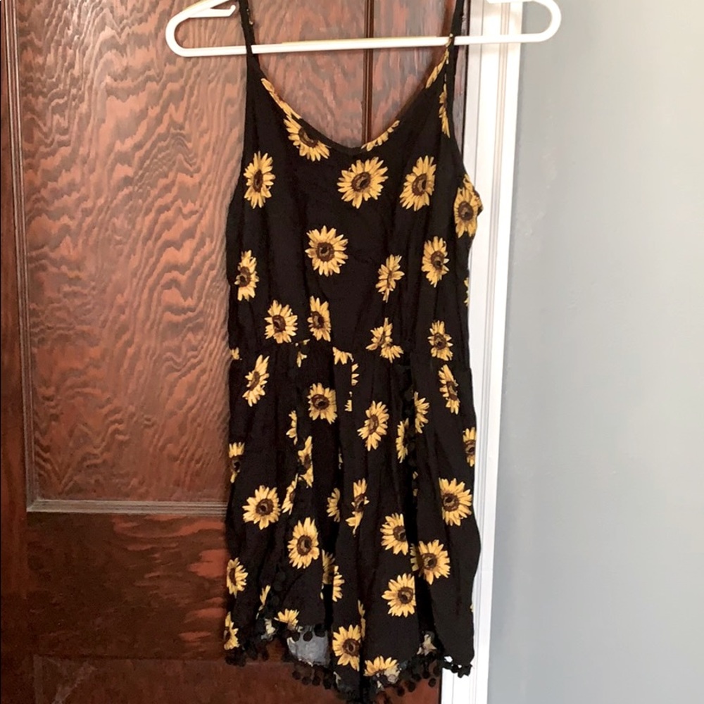 Sunflower romper